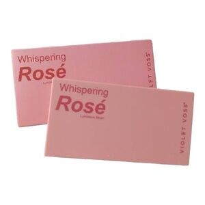 Violet Voss Whispering Rose Luminous Blush Palette
Blush Highlight Face Palette